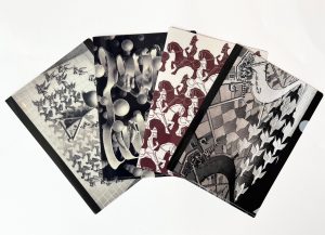 エッシャー展オリジナルA5クリアファイル4種の画像