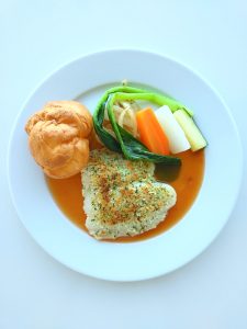 味遊是ランチ　メイン（魚）の写真